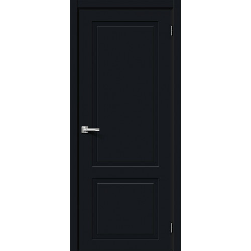 Межкомнатная дверь Граффити‑12 Total Black — глубокий чёрный и графичный стиль: сделайте интерьер эффектным в «ДвериОнлайн»!