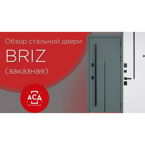 BRIZ - заказная дверь. Видеообзор