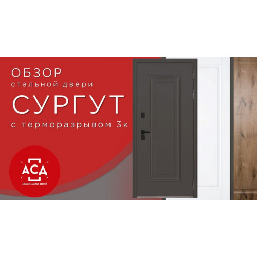 Стальная дверь "Сургут" (терморазрыв 3к)