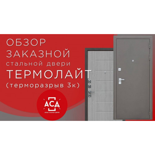 Термолайт заказная стальная дверь
