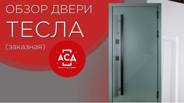 Тесла. Видеообзор заказной входной двери